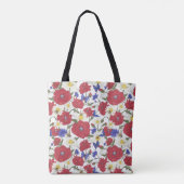 Meadow Flowers Poppy Tote Bag (Achterkant)