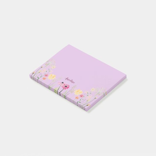 Meadow Flowers Post-it® Notes (Schuin)