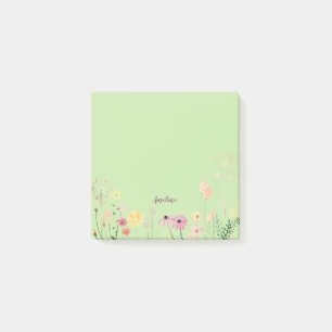 Meadow Flowers Post-it® Notes