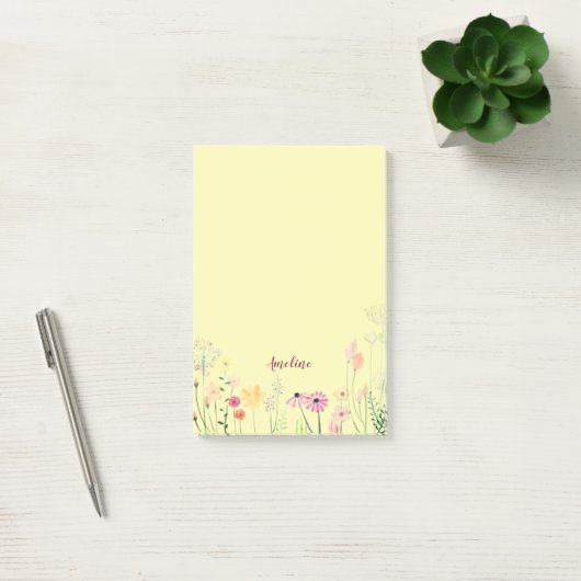 Meadow Flowers Post-it® Notes (Kantoor)