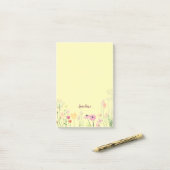 Meadow Flowers Post-it® Notes (Op bureau)