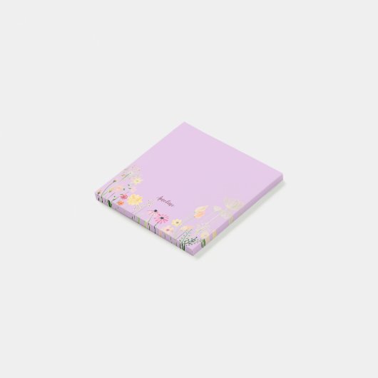 Meadow Flowers Post-it® Notes (Schuin)