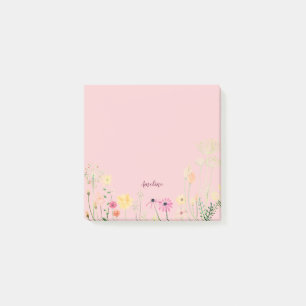 Meadow Flowers Post-it® Notes