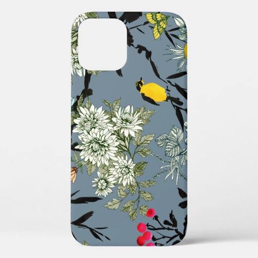 Meadow Flowers Rowan Naadloze Achtergrond Case-Mate iPhone Case (Achterkant)