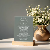 Meadow Flowers Trouwtafel Zitting Grafiek Kaarten