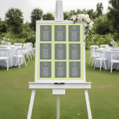 Meadow Flowers Trouwtafel Zitting Grafiek Kaarten