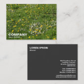 Meadow Flowers Visitekaartje (Voorkant / Achterkant)