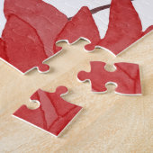 Meadow Flowers:  Waterverf Naadloos Legpuzzel (Zijkant)