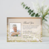 Meadow Funeral Hartelijk dank | Memorial Hartelijk Bedankkaart (Staand voorkant)