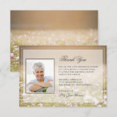 Meadow Funeral Hartelijk dank | Memorial Hartelijk Bedankkaart (Voorkant / Achterkant)