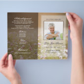 Meadow Funeral Programme | In het liefdevol geheug Flyer (Hand)