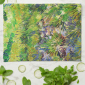 Meadow Garden Saint-Paul Hospital Vincent van Gogh Theedoek (Gevouwen)