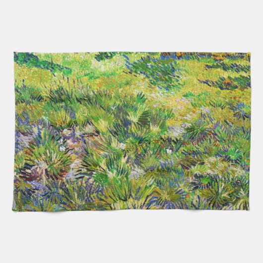 Meadow Garden Saint-Paul Hospital Vincent van Gogh Theedoek (Horizontaal)