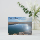 Meadow Hot Springs Briefkaart (Staand voorkant)