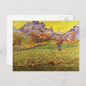 Meadow in bergen door Vincent van Gogh Briefkaart (Voorkant / Achterkant)