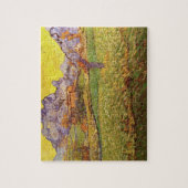 Meadow in bergen door Vincent van Gogh Legpuzzel (Verticaal)
