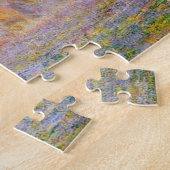 Meadow in Giverny Monet Fine Art Legpuzzel (Zijkant)