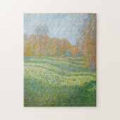 Meadow in Giverny Monet Fine Art Legpuzzel (Verticaal)