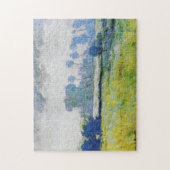 Meadow in Giverny Morning Monet Fine Art Legpuzzel (Verticaal)