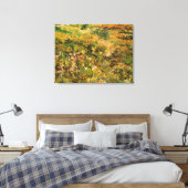 Meadow in het Saint Paul Hospital door Vincent van Canvas Afdruk (Insitu (Slaapkamer))
