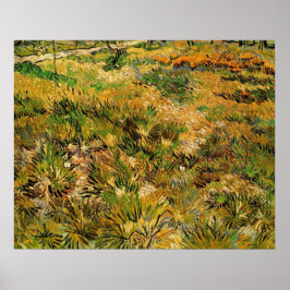 Meadow in het Saint Paul Hospital door Vincent van Poster