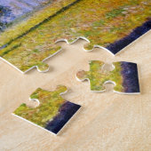 Meadow in Limetz Monet Fine Art Legpuzzel (Zijkant)