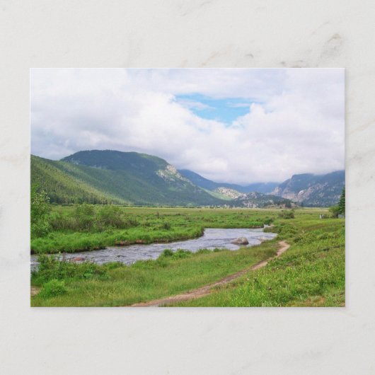 Meadow in Rocky Mountain National Park Briefkaart (Voorkant)