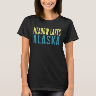 Meadow Lakes Alaska Pacific Coast Gestapeld T-shirt