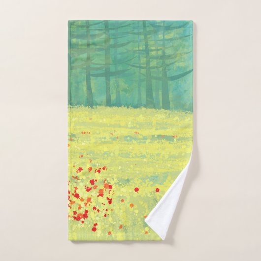 Meadow Landschap Bad Handdoek (Handdoek)