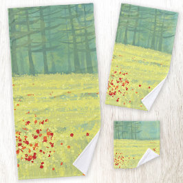 Meadow Landschap Bad Handdoek
