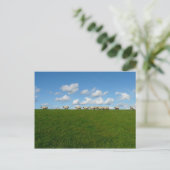 Meadow Landschap Briefkaart (Staand voorkant)