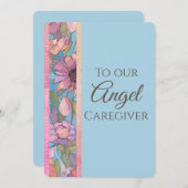 Meadow Lane Caregiver DANK U KAART (Voorkant / Achterkant)