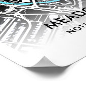 Meadow Lane Poster - Historisch huis van Notts Cou (Hoek)