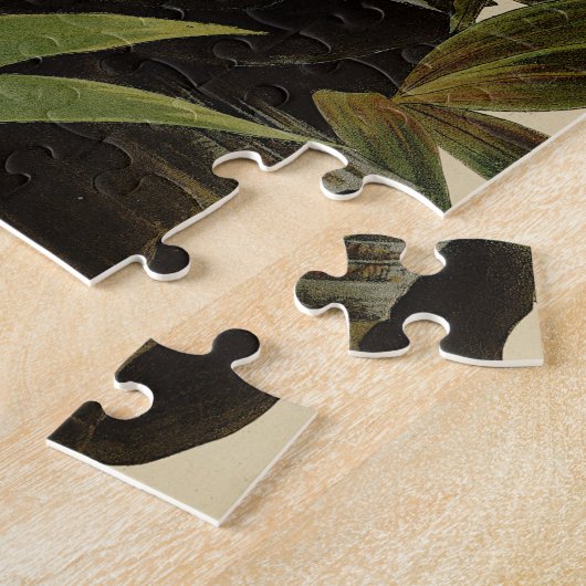 Meadow Lark van de Amerikaanse vogels van Audubon Legpuzzel (Zijkant)