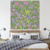 Meadow Love C Canvas Afdruk (Insitu (Slaapkamer))