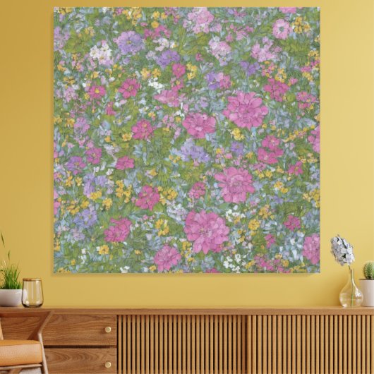 Meadow Love D Canvas Afdruk (Insitu (Woonkamer))