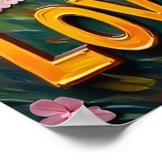 Meadow Melodies: Beer's Sunset Song Poster (Hoek)