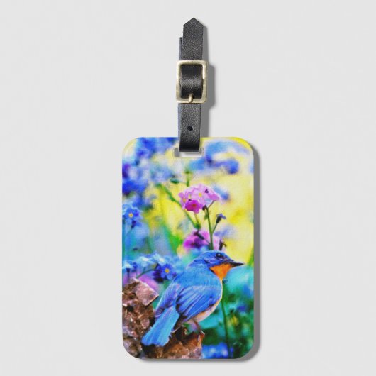 Meadow Melody Bagagelabel (Voorkant (verticaal))