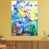 Meadow Melody Canvas Afdruk (Insitu (Woonkamer))