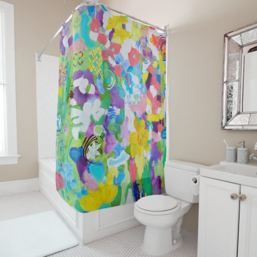 Meadow Melody Douchegordijn (In situ)