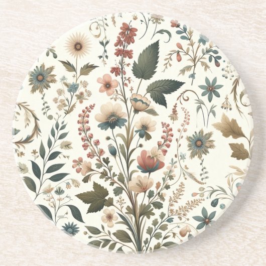 Meadow Melody Zandsteen Onderzetter (Voorkant)