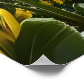 Meadow met zonnebloemen | AI Art Poster (Hoek)