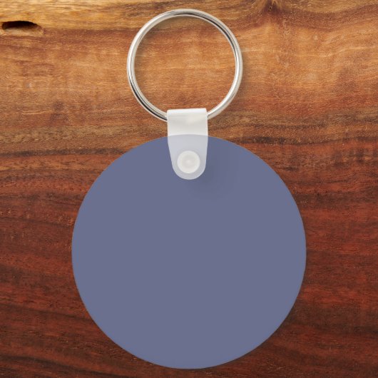 Meadow Monogram - Aangepaste Lavendel Sleutelhanger (Achterkant)