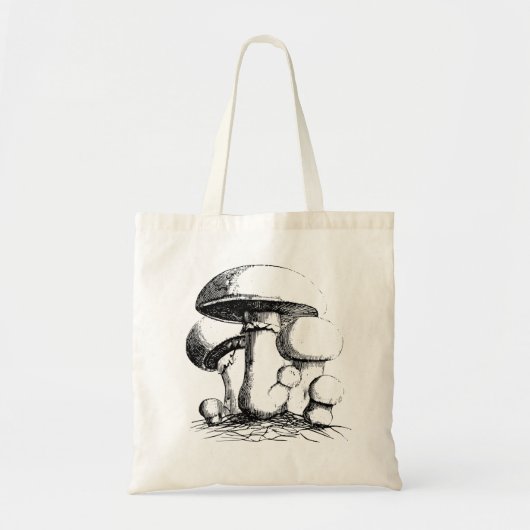 Meadow Mushrooms Canvas tas (Voorkant)