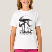 Meadow Mushrooms Meisjes T-shirt (Voorkant)