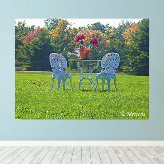 Meadow of Love Wrapped Canvas Afdruk (Insitu (Houten vloer))