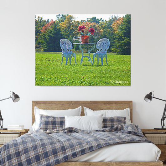 Meadow of Love Wrapped Canvas Afdruk (Insitu (Slaapkamer))