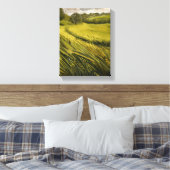 Meadow Painting - Still-Life Illustration Canvas Afdruk (Insitu (Slaapkamer))