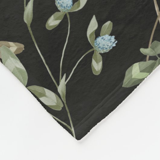 Meadow prints landhuis fleece deken (Hoek)