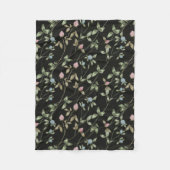 Meadow prints landhuis fleece deken (Voorkant)
